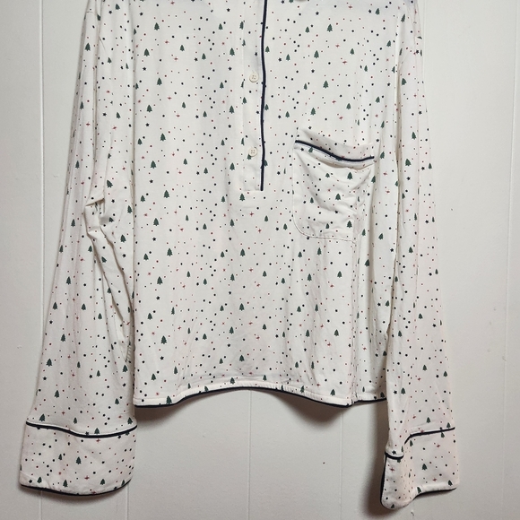 Tommy John Long Sleeve Christmas Tree Sleeve Top Size Large - Picture 5 of 16